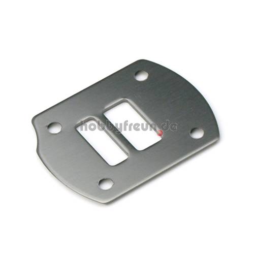 Alum. Gear Guard, Aluminium Chassi-Motorplatte ST-1