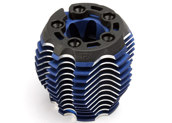Alukühlkopf blau für TRX 3.3 T-MAXX REVO JATO Alukühlkopf blau für TRX 3.3 T-MAXX REVO JATO