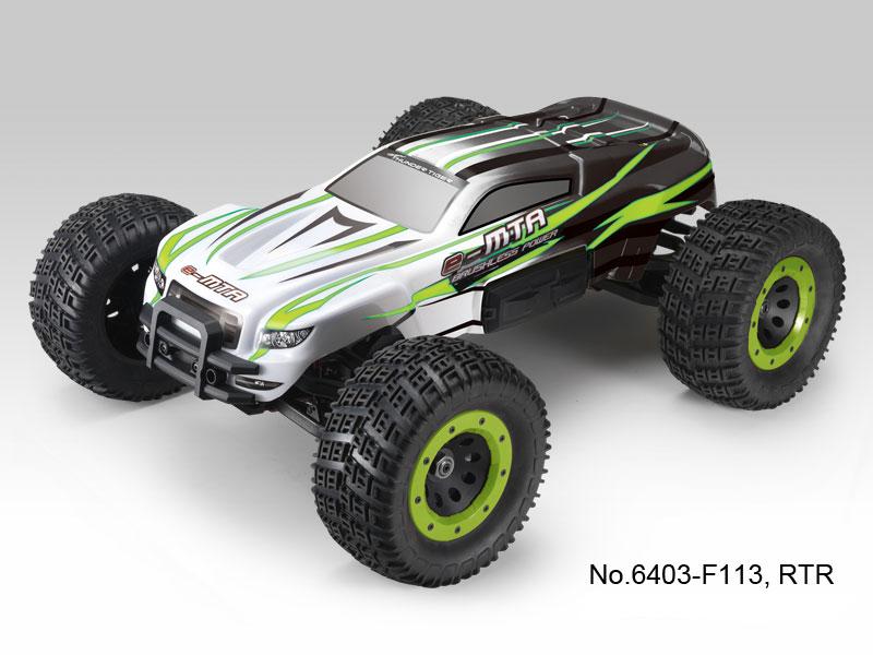 e-MTA 1:8 4WD Brushless Ultimate-Monster Truck RTR, GRÜN