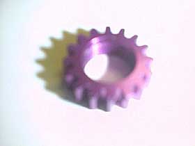 Kupplungsglockenritzel 16Z M12 Kupplungsglockenritzel 16Z M12
