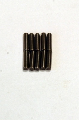 e-MTA Pins 2,5x10 für Getriebe-Zahnräder, Stahl (10)