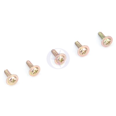 Schneidschraube 3x10, PH, Panhead mit Scheibe, silber VE 20