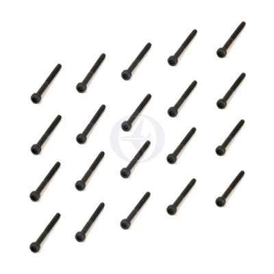 Schraube 3x16 metrisch, isk, Zylinderkopf, schwarz VE 20