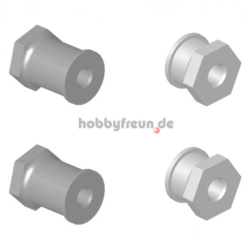 FR/RR Shock Standoff Obere Stoßdämpferhalter ST-1 (2xFR, 2xRR)