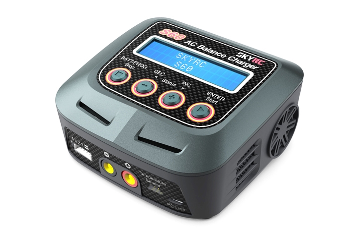 Ladegerät S60 AC LiPo 2-4s 5A 60W Entladen 2A 10W