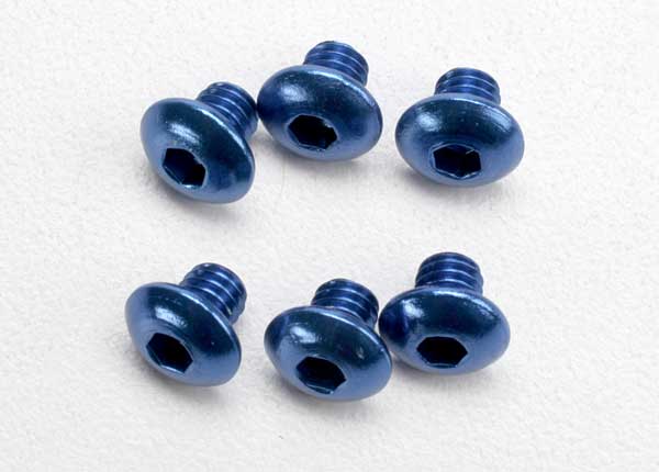 JATO 4x4mm Innensechskant-Schraube Alu blau