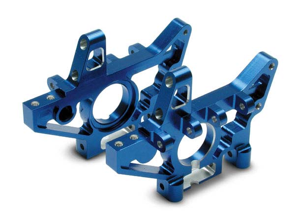 Bulkhead, hinten, Alu, blau Bulkhead, hinten, Alu, blau