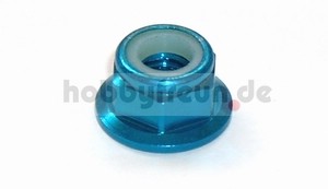 Stopmutter 5mm Alu blau MTA4 (4 Stück) 